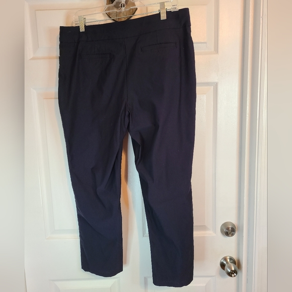 Apt 9 Woman's Dress Pants, Size 16P, Color: Navy Blue - Picture 11 of 16